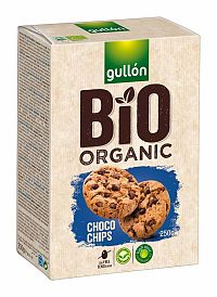Gullón BIO Choco chip sušienky s čok. kúskami 250 g
