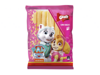 Gusto Tlapková patrola kukuričné tyčinky nesolené ružová 60 g