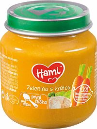 Hami Mäsozeleninový príkrm Zelenina s morkou 125 g