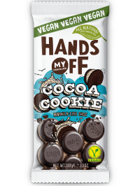 Hands off my chocolate Lieskooriešková čokoláda, kakaové sušienky 100 g