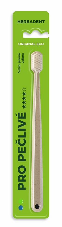 Herbadent Zubná kefka Original EKO veľmi jemná vlákna 1 ks