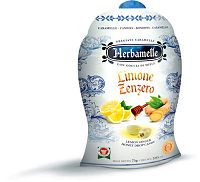 Herbamelle plnené cukríky citrón - zázvor 75 g