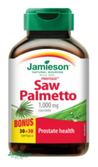 Jamieson Prostease ™ Saw Palmetto 125 mg na prostatu 60 tablet