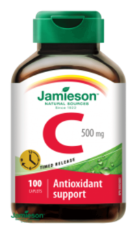 Jamieson Vitamín C 500 mg s postupným uvoľňovaním 100 tabliet