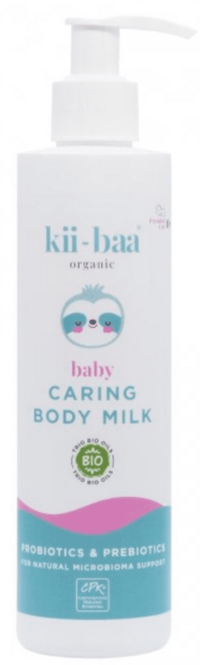 Kii-baa organic Ošetrujúce telové mlieko 0+ s pre a prebiotikami 250 ml