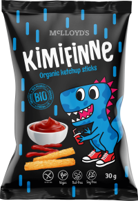 Kimifinne Snack tyčinky s kečupom BIO 30 g