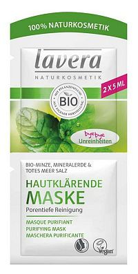 Lavera Hĺbková čistiaca maska Bio Mäta 2x5 ml