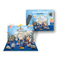 Leros Bylinný adventný kalendár s betlehemom 3 24 sáčkov