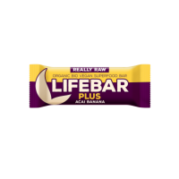 Lifefood Lifebar PLUS acai banán BIO 47 g