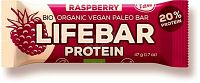 Lifefood Lifebar Proteín Malina RAW a BIO 47 g