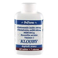 MedPharma Glukosamín + chondroitín + MSM (kĺby) 67 tabliet