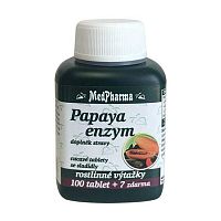 MedPharma Papaya enzým 107 tabliet