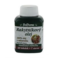 MedPharma Rakytníkový olej - 100% olej z rakytníka 67 tabliet