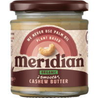 Meridian Organic maslo z kešu orieškov jemné 170 g