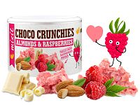 Mixit Crunchies Malinové čokohrudky s mandľami 140 g