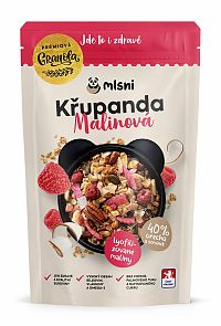 Mlsni Prémiová granola Chrumkava malinová 400 g