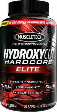 MuscleTech Hydroxycut hardcore elite 110 kapsúl