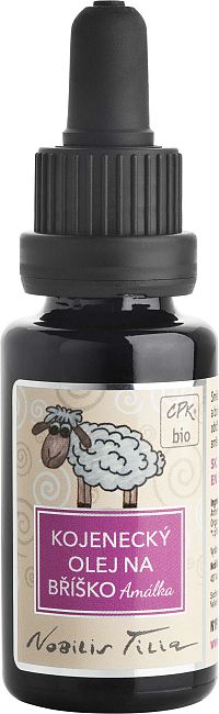 Nobilis Tilia Dojčenský olej na bruško Amálka 20 ml