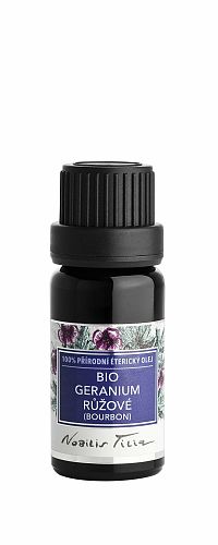 Nobilis Tilia Éterický olej Geranium ružové (bourbon) BIO 10 ml