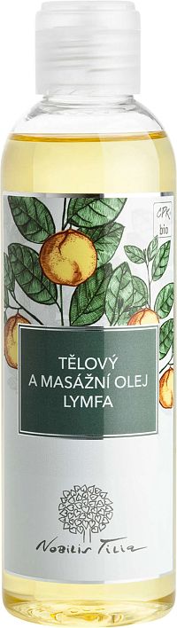 Nobilis Tilia Telový a masážny olej Lymfa 200 ml