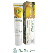 Nordics Bieliaca zubná pasta Citrón a mäta BIO 75 ml