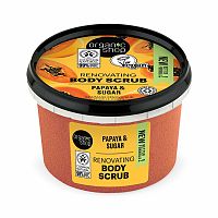 Organic Shop Renovujúci telový peeling papája a cukor 250 ml