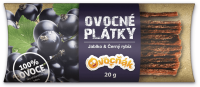 Ovocňák Ovocné plátky jablko a čierne ríbezle 20 g