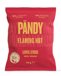 Pändy Šošovicové chipsy flaming hot 50 g