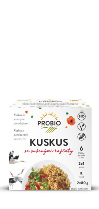 Probio Kuskus so sušenými paradajkami 2 x 80 g