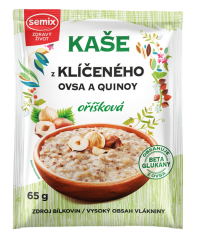 Semix Kaša z klíčeného ovsa a quinoa oriešková bez lepku 65 g