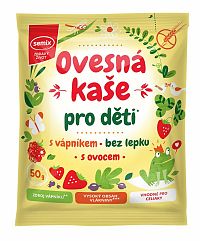 Semix Ovsená kaša pre deti s vápnikom a ovocím bez lepku 50 g