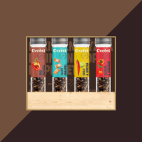 Sens Darčekový Set Chrumkavé a pražené cvrčky 4 príchute 80 g