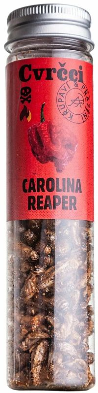 Sens Pálivé chrumkavé a pražené cvrčky - Carolina Reaper 20 g