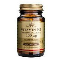 Solgar Vitamín K1 100 ug 100 tabliet