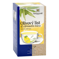 Sonnentor Olivový list a citrónová tráva bio čaj - dvojkomorový 32,4 g