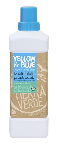 Tierra Verde Dezinfekčný prostriedok na umývateľné povrchy citrón a levanduľa 1000 ml