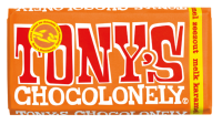 Tony's Chocolonely Mliečna čokoláda, karamel a morská soľ 180 g