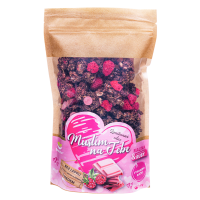 Topnatur Müsli Valentínska Malina&Belgická RUBY čokoláda 250 g