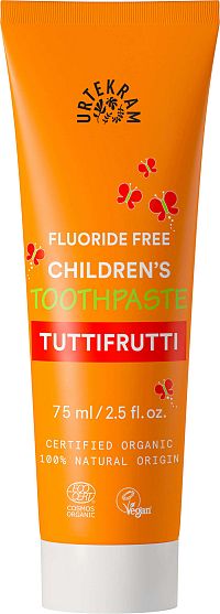 Urtekram Detská zubná pasta Tutti frutti BIO 75 ml