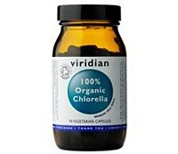 Viridian 100% Organic Chlorella 90 kapsúl