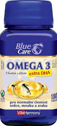 VitaHarmony Omega 3 Extra DHA 180 tabliet (3 mesiace)