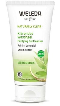 Weleda Rozjasňujúci umývací gél na problematickú pleť Naturally Clear 100 ml
