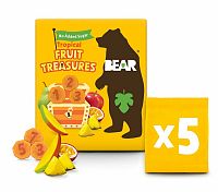 YOYO Bear Fruit Treasures Tropical mango a marakuja 5x20 g