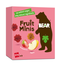 YOYO Bear Minis jahoda a jablko 5x20 g