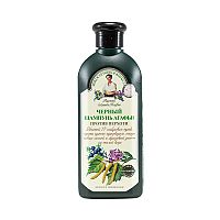 Babička Agafa - Čierny bylinný šampón  proti lupinám - 350 ml