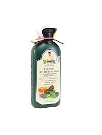 Babička Agafa - Hustý šampón pre spevnenie, posilnenie a rast vlasov - 350 ml