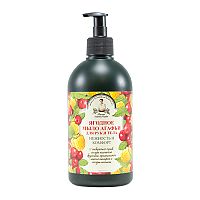 Babička Agafa Tekuté mydlo na ruky a telo s lesným ovocím - 17 sibírskych bylín 500ml