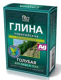 Fito Kosmetik Fitokosmetik Kambrický modrý íl na tvár a telo s iónmi striebra 100g