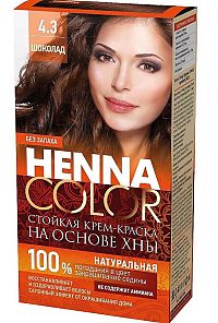 Fito Kosmetik Fitokosmetik Krémová farba na vlasy Henna color 4.3 ČOKOLÁDA 115ml
