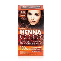 Fito Kosmetik Fitokosmetik Krémová farba na vlasy Henna color 4.36 MOKKA 115ml